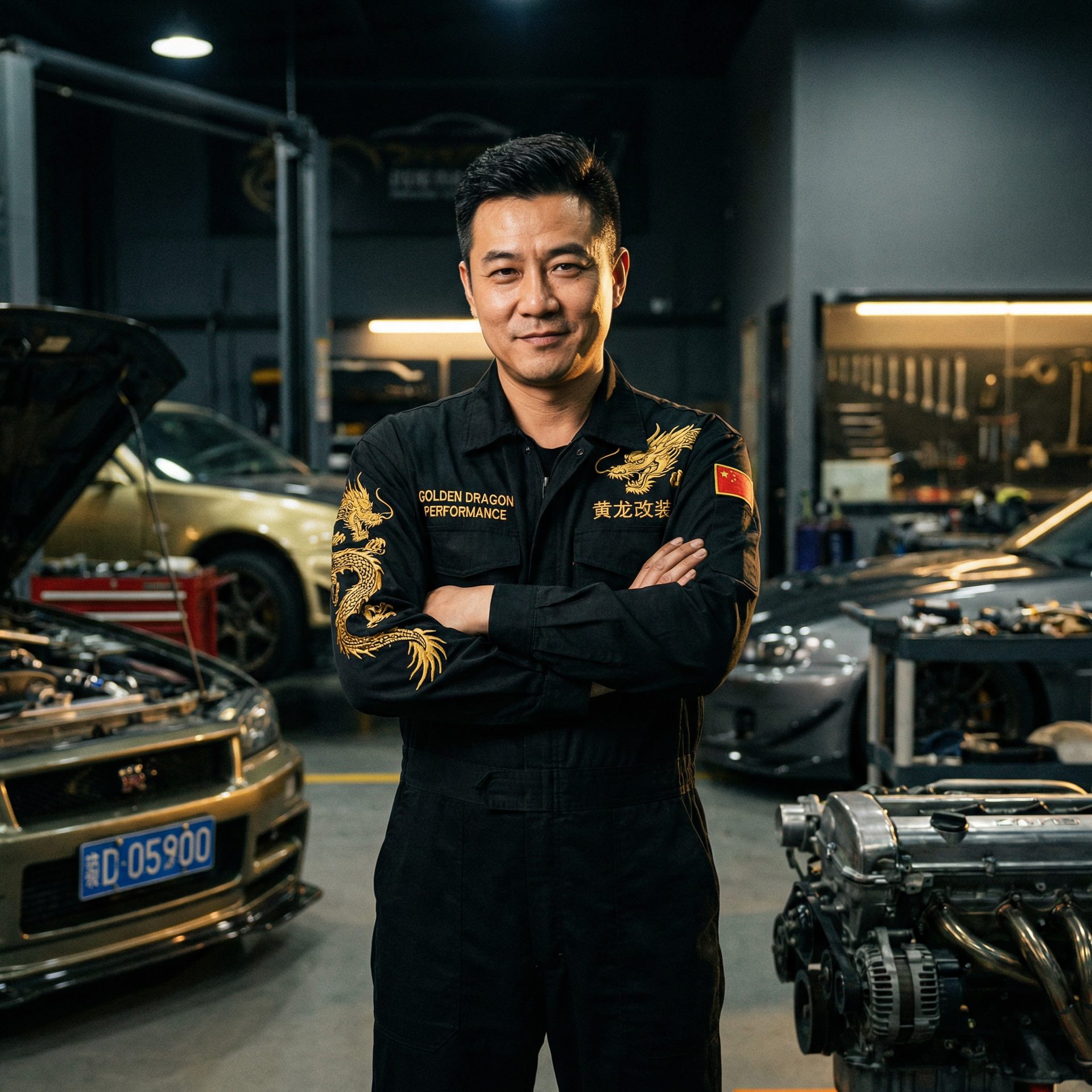 海角改装专家陈锐明