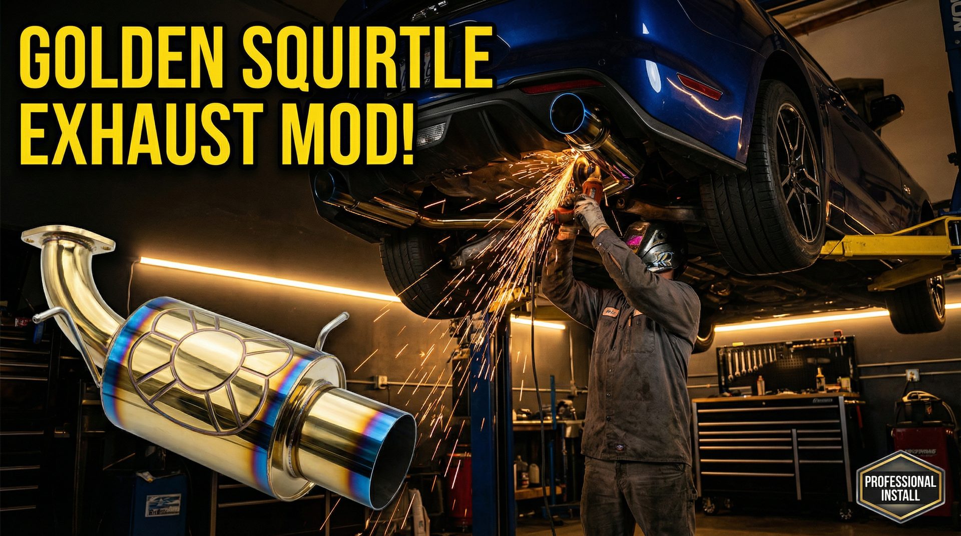 海角排气改装视频教程